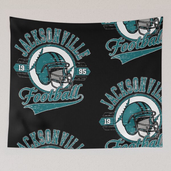 Item preview, Retro Football Helmet Jacksonville Style designed and sold by JohnMorga62369.