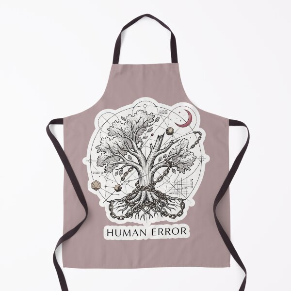 Item preview, Minimalist Tree of Imperfection The Human Error Philosophy Graphic Design designed and sold by Eidos [][][] ~εἶδος~.