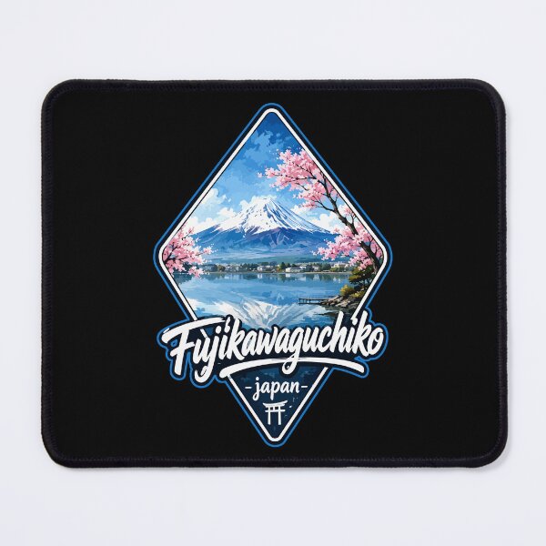 Item preview, Fujikawaguchiko Mount Fuji Japan Watercolor designed and sold by TomFrontierArt.