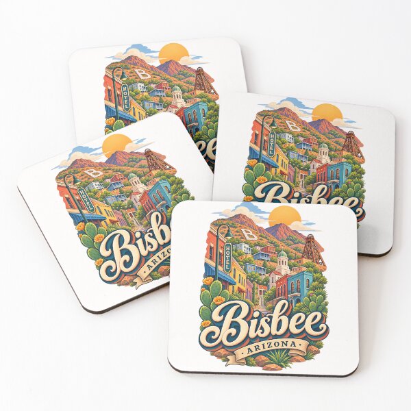 Item preview, Bisbee Arizona Historic Mining District Beneath Mule Mountains designed and sold by Places On Earth.