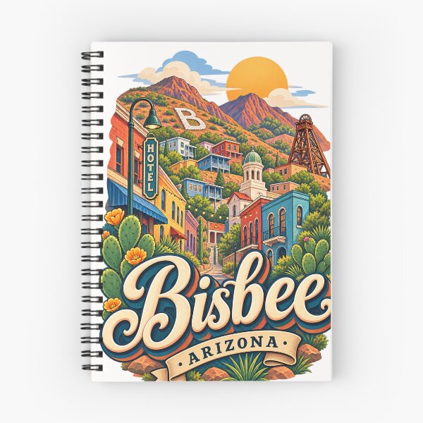 Item preview, Bisbee Arizona Historic Mining District Beneath Mule Mountains designed and sold by Places On Earth.