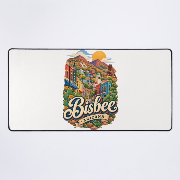 Item preview, Bisbee Arizona Historic Mining District Beneath Mule Mountains designed and sold by Places On Earth.
