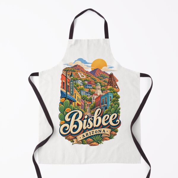 Item preview, Bisbee Arizona Historic Mining District Beneath Mule Mountains designed and sold by Places On Earth.
