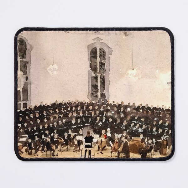 Item preview, Classical Choir and Orchestra Watercolor Art designed and sold by SlavaArt.