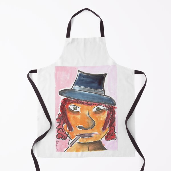 Item preview, Gangster, Red Hair, Charcoal & Watercolour designed and sold by Anke‘s Bazaar.