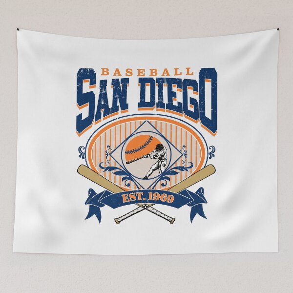 Item preview, Vintage Baseball San Diego Est. 1969 Graphic designed and sold by KellyJone76986.