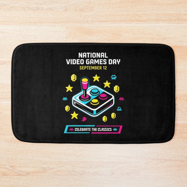 Item preview, Video Games Day: Retro Arcade Controller Art AUG-420 designed and sold by noberic.