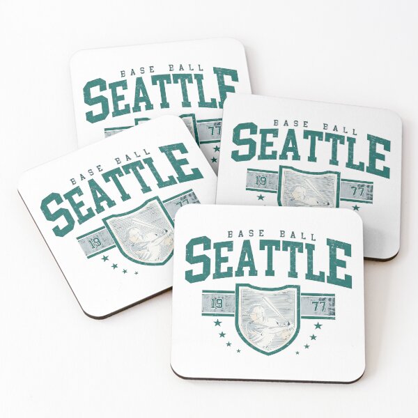 Aperçu de l'œuvre Seattle Baseball Vintage Délavé créée et vendue par JasonGard86375.