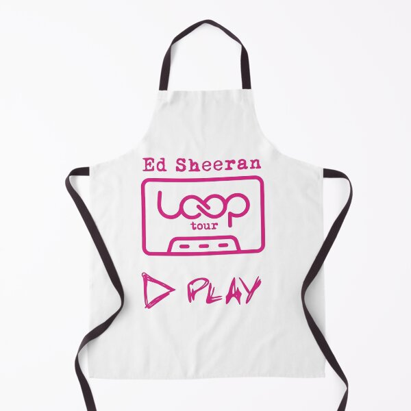 Item preview, Ed Sheeran Loop Tour Pink Cassette Play Button Merch designed and sold by Moonifillst.