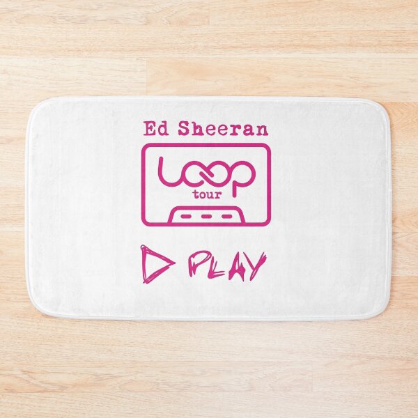Item preview, Ed Sheeran Loop Tour Pink Cassette Play Button Merch designed and sold by Moonifillst.