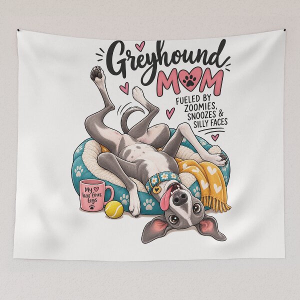 Item preview, Greyhound Mom Four Legs and Endless Love Pet Dog designed and sold by Places On Earth.