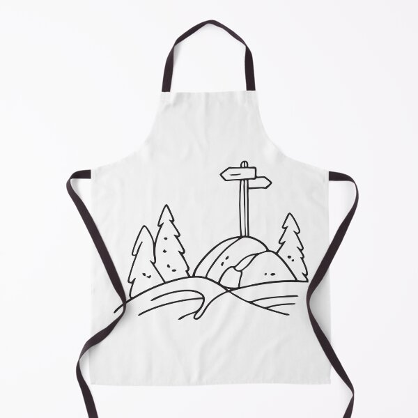 Item preview, A small path sign anchored on a rocky valley hill designed and sold by rasagamastore.