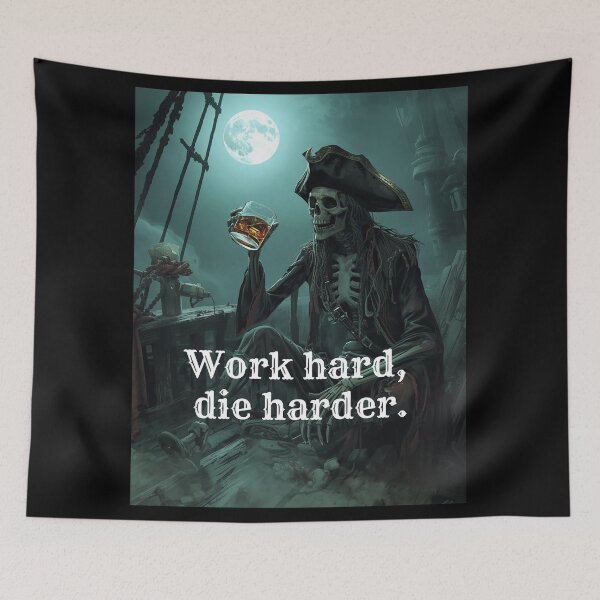 Item preview, Work hard designed and sold by whatthefoxsays.