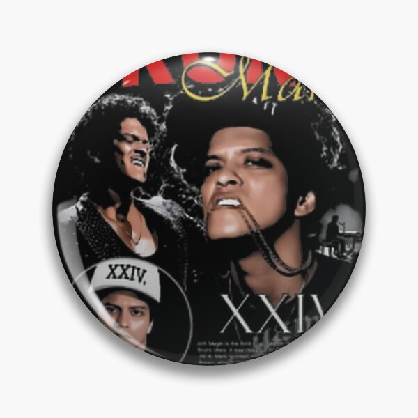 Item preview, Bruno Mars Xxiv Retro Vintage Graphic Style | ⭐⭐⭐⭐⭐ Best Seller designed and sold by Badr eddine berghouti.