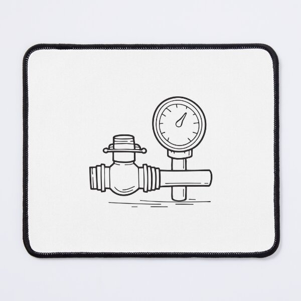 Item preview, A small valve knob sitting beside a utility water meter designed and sold by rasagamastore.
