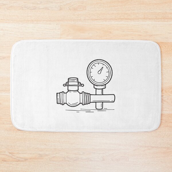 Item preview, A small valve knob sitting beside a utility water meter designed and sold by rasagamastore.