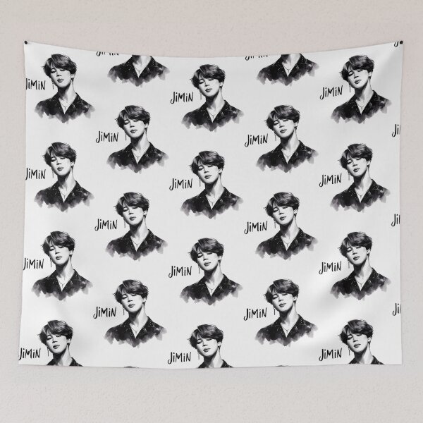 Item preview, Jimin From B-T-S Bangtan Boys Hello K-Pop designed and sold by therese-baskin.