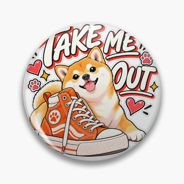 Item preview, Take Me Out Shiba designed and sold by INITIAL SHIBA.