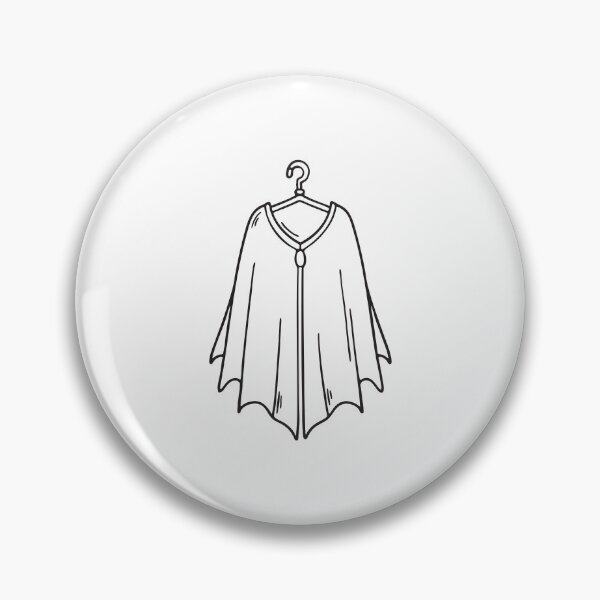 Item preview, A vampire cloak hanging neatly on a wall hook designed and sold by rasagamastore.
