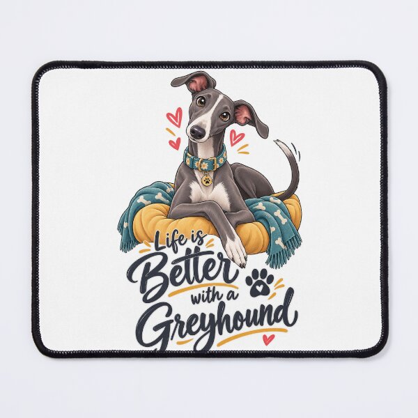 Item preview, Life Is Better With a Greyhound Companion designed and sold by Places On Earth.