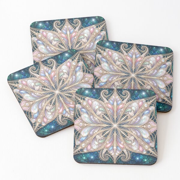 Item preview, Pastel Mandala Filigree Tapestry designed and sold by Frackxion.