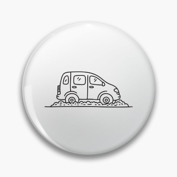 Item preview, A slightly embedded van tire resting in a gravel covered path designed and sold by rasagamastore.