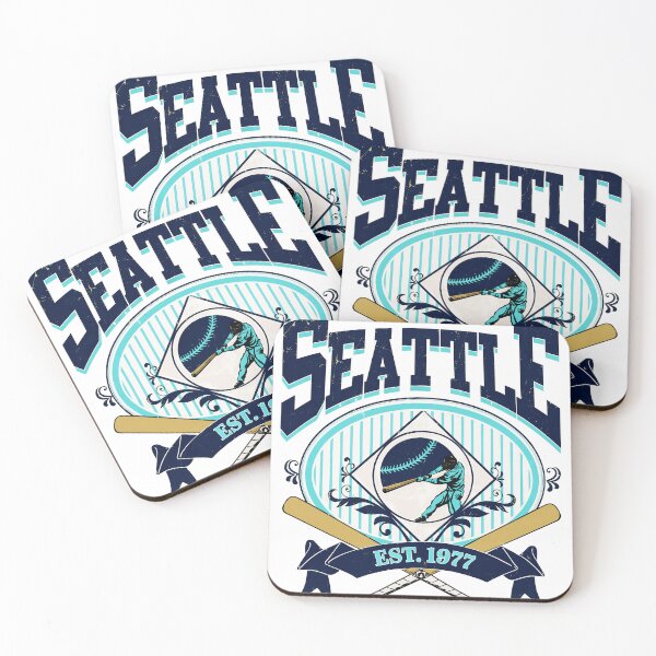 Aperçu de l'œuvre Graphique rétro vintage de baseball de Seattle créée et vendue par KellyJone76986.