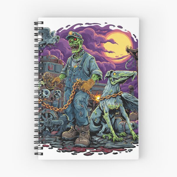 Item preview, Zombie Miner Gargoyle Hound Dark Fantasy designed and sold by TOCOCLAWS.