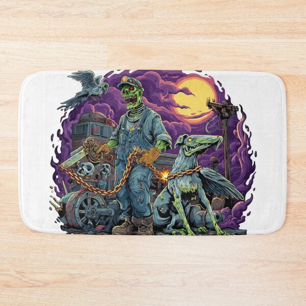 Item preview, Zombie Miner Gargoyle Hound Dark Fantasy designed and sold by TOCOCLAWS.