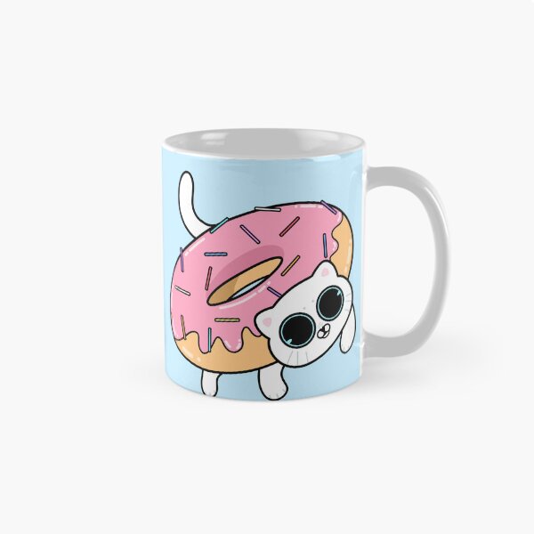 Item preview, donut kitty white ver designed and sold by sadfacestickers.