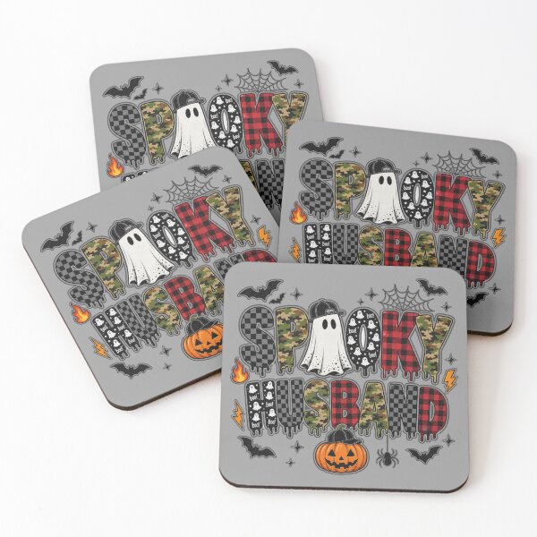 Item preview, Spooky Husband Halloween | Camo Plaid Mixed Pattern Design designed and sold by MOCH- ART.