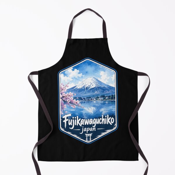 Item preview, Fujikawaguchiko Mount Fuji Japan Travel Watercolor designed and sold by TomFrontierArt.