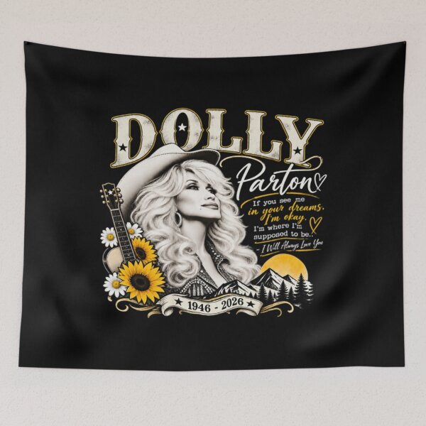 Item preview, Dolly Parton Memorial 1946-2026 designed and sold by perkmingStudio.