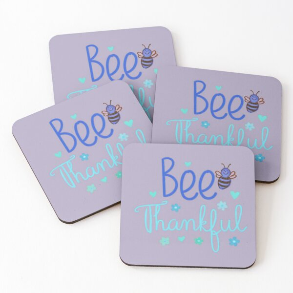 Item preview, Bee Thankful Cute Floral Pun designed and sold by swichholkana.