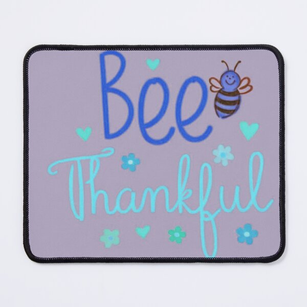 Item preview, Bee Thankful Cute Floral Pun designed and sold by swichholkana.