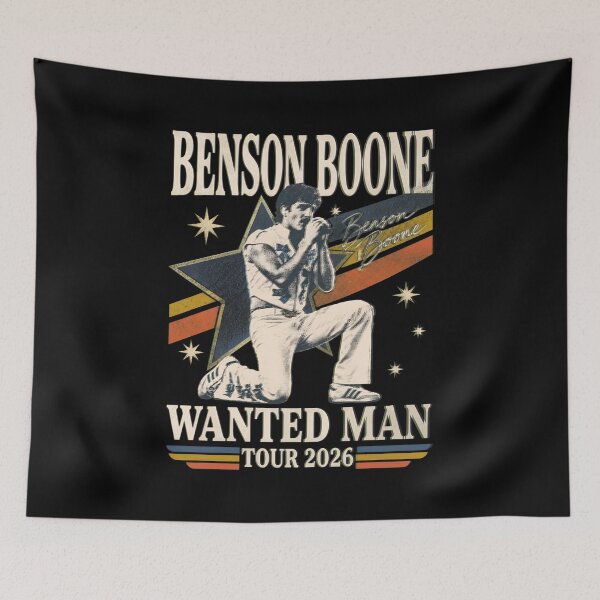 Item preview, Benson Boone Wanted Man Tour 2026 designed and sold by BessieDollie.