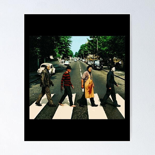 Item preview, Iconic Characters Abbey Road Parody designed and sold by anikenpotu.