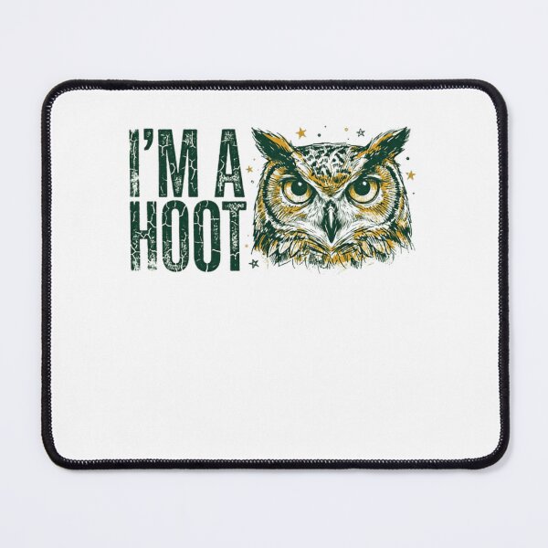 Item preview, I'm A Hoot Owl Pun Animal Lover Nature Fan designed and sold by RetroMini2026.