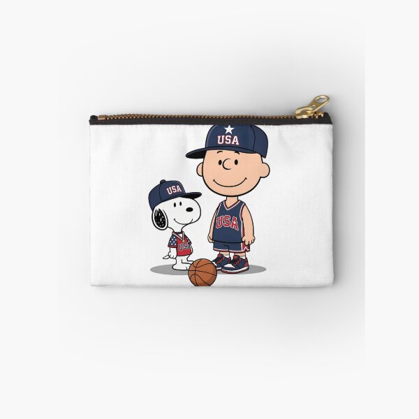 Item preview, snoopy và charlie brown usa basketball designed and sold by maegilldepus.