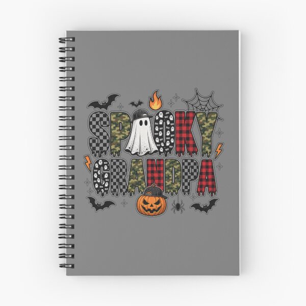 Item preview, Spooky Grandpa Halloween | Camo Plaid Mixed Pattern Design designed and sold by MOCH- ART.