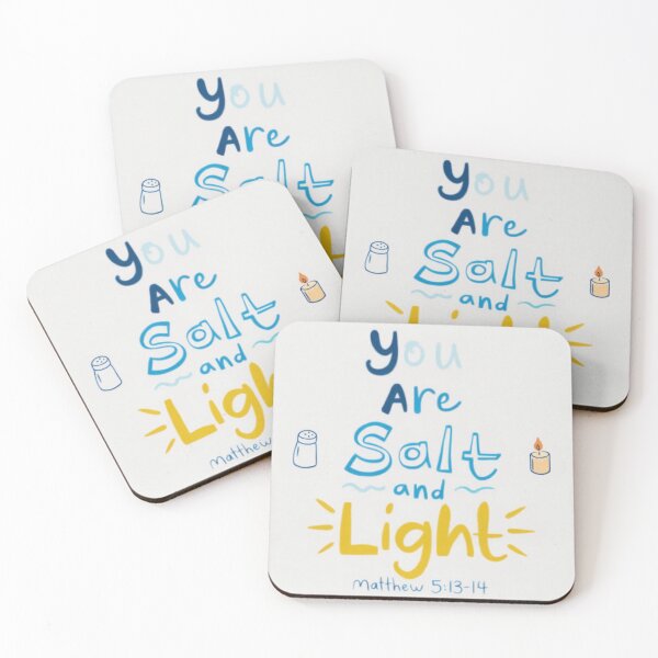 Item preview, Salt And Light Matthew Bible Verse designed and sold by swichholkana.