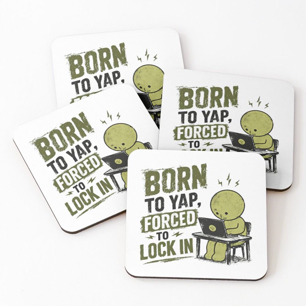 Item preview, Coasters (Set of 4) designed and sold by RetroMini2026.
