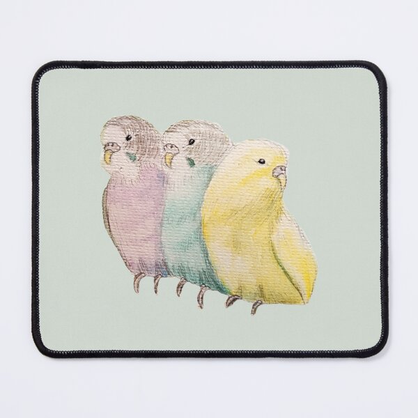 Item preview, Beautiful budgies designed and sold by Les illustrations d'Adėle L..
