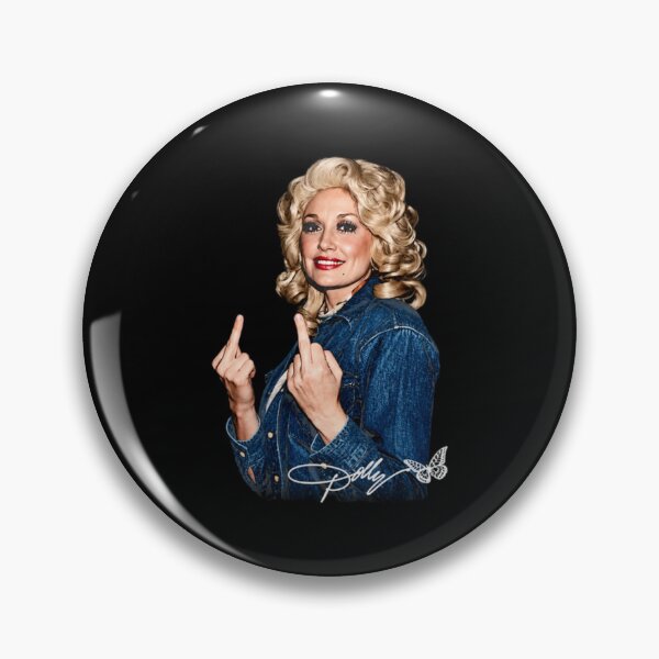 Artikelvorschau, Dolly Parton Middle Finger entworfen und verkauft von perkmingStudio.