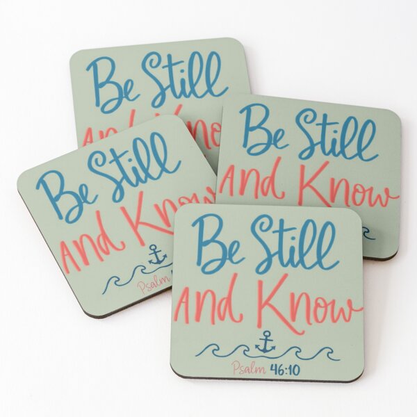 Item preview, Be Still And Know Psalm Anchor designed and sold by swichholkana.