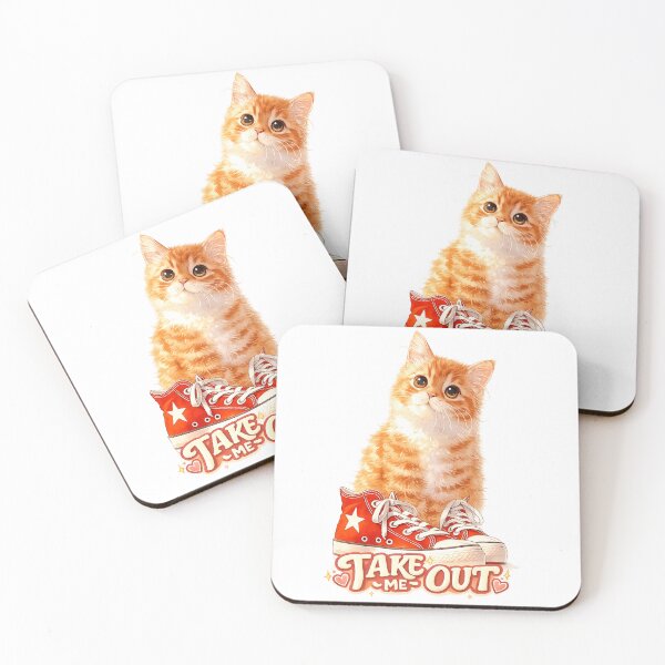 Item preview, Take Me Out Kitty designed and sold by INITIAL SHIBA.