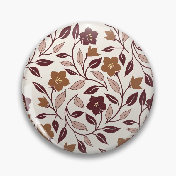 Item preview, Japanese Kikyo Flowers in Autumn Colors designed and sold by Nekogobido.