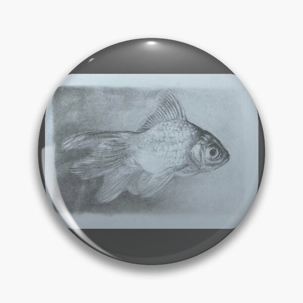 Item preview, Something Fishy - Goldfish Artwork designed and sold by vivtraskhall.