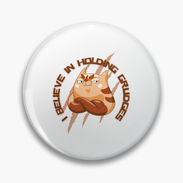 Item preview, I Believe In Holding Grudges Moody Cartoon Cat designed and sold by dejah-maddux.
