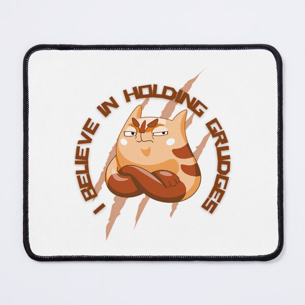Item preview, I Believe In Holding Grudges Moody Cartoon Cat designed and sold by dejah-maddux.